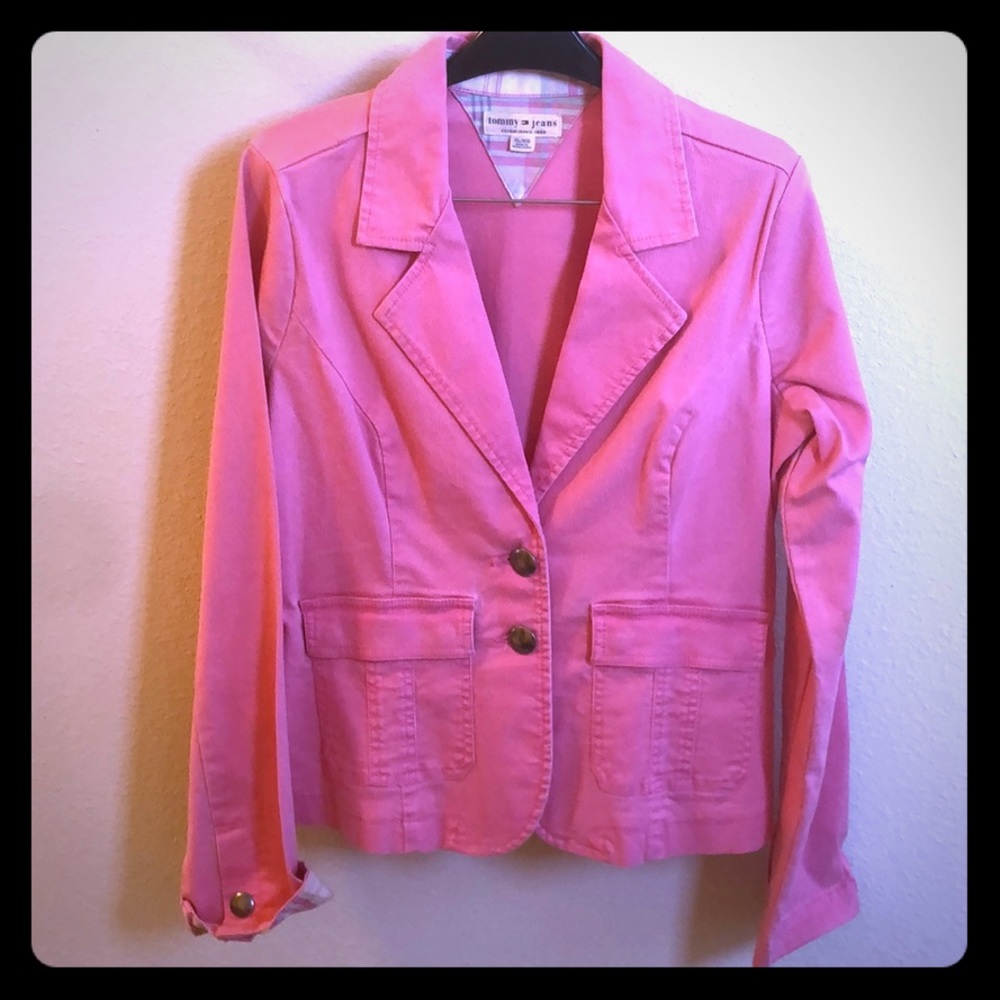 Pink Fitted Blazer!
